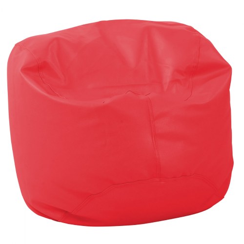 26" Vinyl Bean Bag Chair - Red