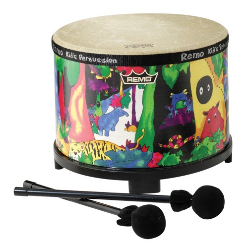 Floor-Tom Drum 10" - Great First Instrument for Music and Rhythm Learning