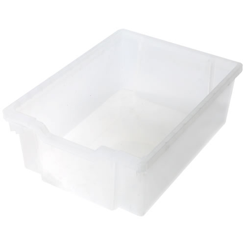 Clear Gratnell Storage Tray 6" Deep