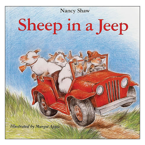 Sheep In A Jeep - Paperback