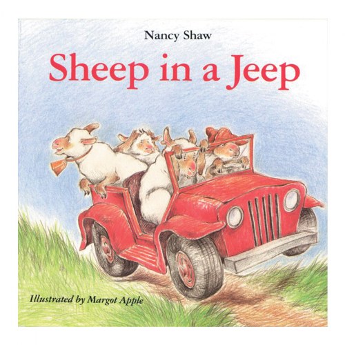 Sheep In A Jeep - Paperback