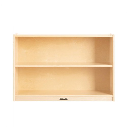 Carolina 2-Shelf Storage Unit - Solid Back