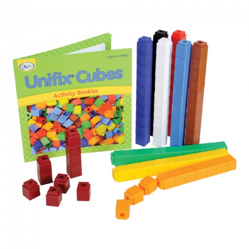 Unifix&reg; Cubes Math Manipulatives - 100 Pieces