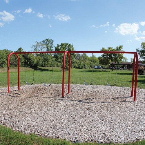 2 Bay Arch Swing with Belt Seats