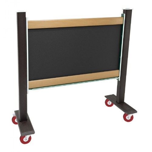 Magnetic Outdoor Chalkboard - With Casters