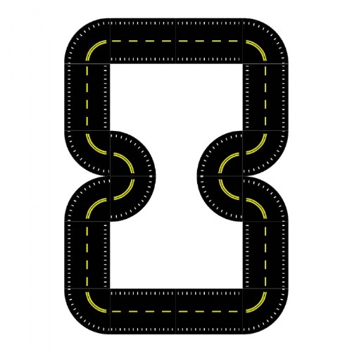 Formula One Pedal Path (Stripe Kit Sold Separately)