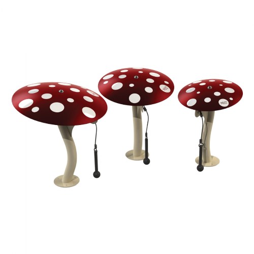 Music Mushroom Ensemble - Set of 3 - Portable