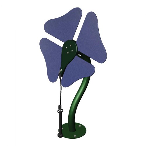 Toddler Musical Flower - Indigo - In-Ground Mount