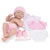 Main Image of 14" La Newborn® Deluxe Layette Doll Set - Pink