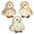 Main Image of Itsy Bitsies Plush Spotted Owls - Set of 3