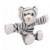 Alternate Image #5 of Huggers Plush Zoo Animals - Set of 3