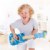 Alternate Image #2 of Child's Wooden Blue Ukulele