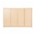 Alternate Image #5 of Premium Solid Maple 4-Section Toddler Locker