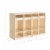 Alternate Image #6 of Premium Solid Maple 4-Section Toddler Locker