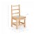 Alternate Image #6 of Premium Solid Maple 12" Seat High Quality Chairs - Set of 2