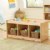 Alternate Image #2 of Premium Solid Maple Toddler Pull-Up Storage
