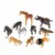 Main Image of Jungle Animal Figures - 10 Pieces