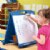 Alternate Image #1 of Magnetic & Dry-Erase Tabletop Easel