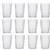 Main Image of 8 oz. Clear Stackable Tumbler - Set of 12