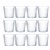 Main Image of 9 oz. Clear Stackable Tumbler - Set of 12