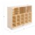 Alternate Image #6 of Carolina Birch Plywood Multi-Section Storage Unit with 15 Cubbies