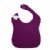 Alternate Image #4 of Side Snap Vinyl Bib Set of 6