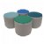Main Image of 15" Round Accent Ottomans - Set of 4