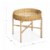 Alternate Image #5 of Washable Wicker Mirrored Table