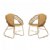 Main Image of Children's Washable Wicker Chair - Set of 2