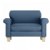 Alternate Image #1 of Comfy Classroom Chair - Gray Blue