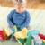 Alternate Image #1 of Crinkle Pockets - Rainbow - Set of 3