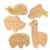 Main Image of Wooden Animal Shakers - Set of 5