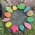 Alternate Image #3 of Sensory Play Stones: Leaves - 12 Pieces