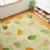 Alternate Image #1 of Sense of Place Leaf Carpet - Green - 8' x 12' Rectangle