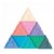 Main Image of Triblox Pastel Silicone Triangle Blocks - 9 Pieces