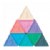 Alternate Image #4 of Triblox Pastel Silicone Triangle Blocks - 9 Pieces