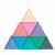 Alternate Image #5 of Triblox Pastel Silicone Triangle Blocks - 9 Pieces
