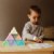 Alternate Image #1 of Triblox Pastel Silicone Triangle Blocks - 9 Pieces