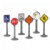 Main Image of Jumbo Traffic Signs - Set of 6