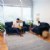 Alternate Image #1 of Comfy Classroom 71" Couch - Gray Blue