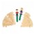 Main Image of People-Shaped Craft Sticks