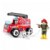 Main Image of Wooden Fire Engine Playset with Ladder, Fireman and Dog