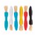 Alternate Image #5 of Triangle Grip Assorted Color Paint Brushes - Set of 6