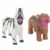 Alternate Image #1 of Squeezable Safari Animal Playset