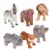Main Image of Squeezable Safari Animal Playset