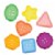 Main Image of Clear Button Counters - 90 Pieces