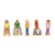 Main Image of Wooden Wedgie Friends with Special Needs - Set of 5
