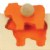 Alternate Image #1 of Large Knob Animal Matching 5 Piece Puzzle