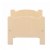 Alternate Image #3 of Wooden Doll Bed with Bedding