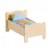 Main Image of Wooden Doll Bed with Bedding